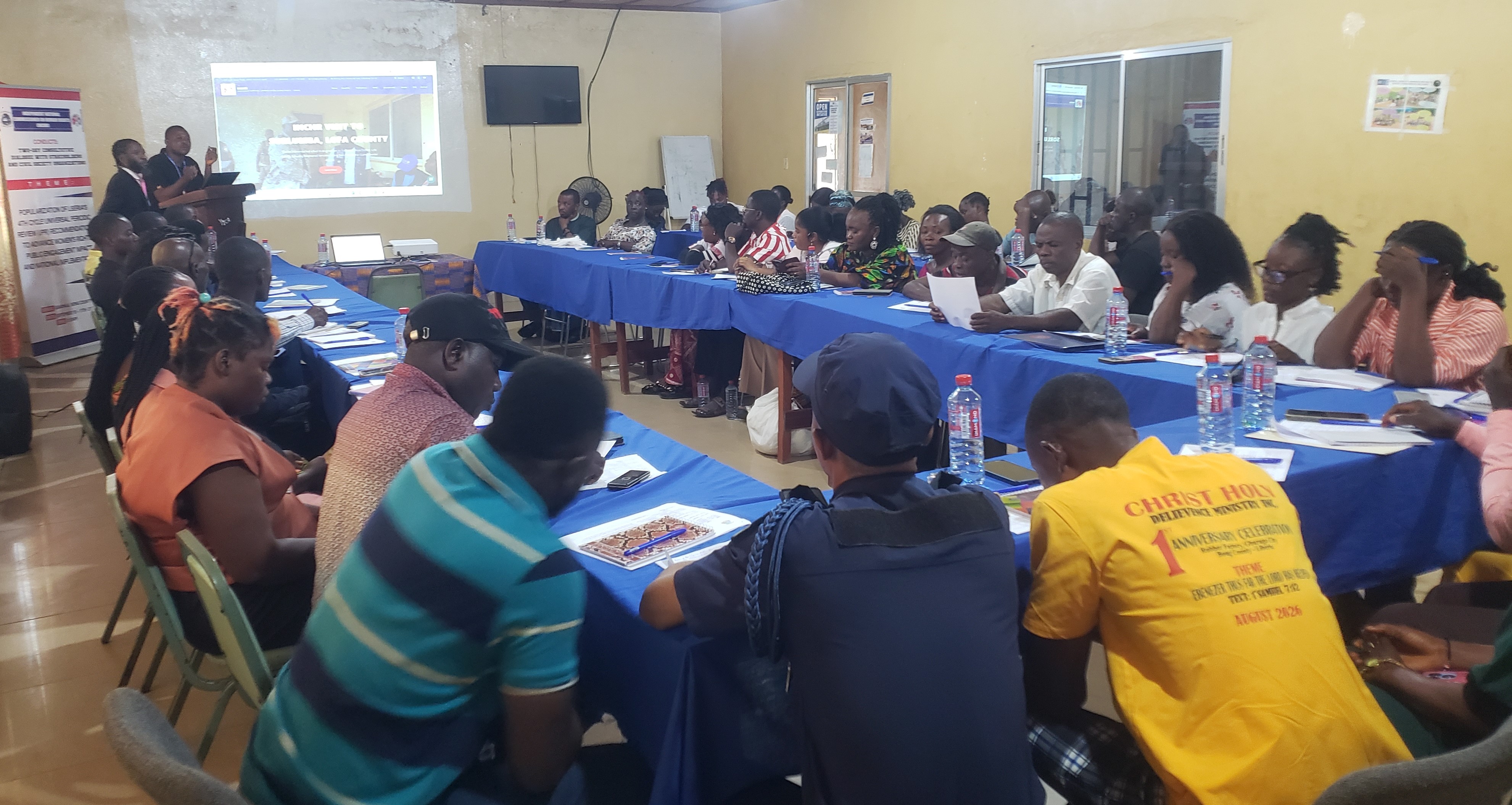  INCHR Holds Two-Days Consultative Dialogue on UPR Recommendations in Gbarnga City.